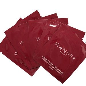 Wander Beauty Baggage Claim Gold Eye Mask 6 Pack